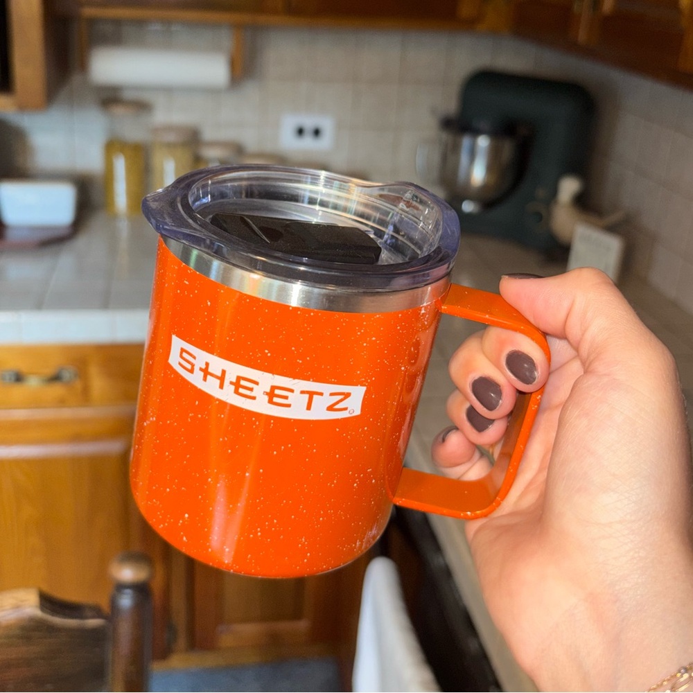Orange Travel Mug